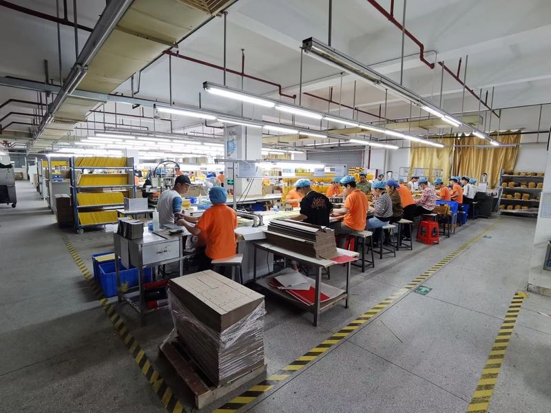 Dongguan Yongjian Paper Products Co., Ltd 製造者の生産ライン